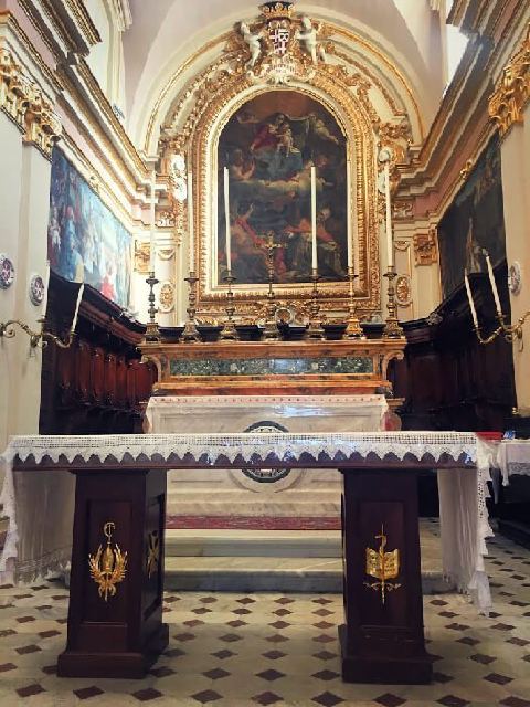 La iglesia de San Publio en Malta.