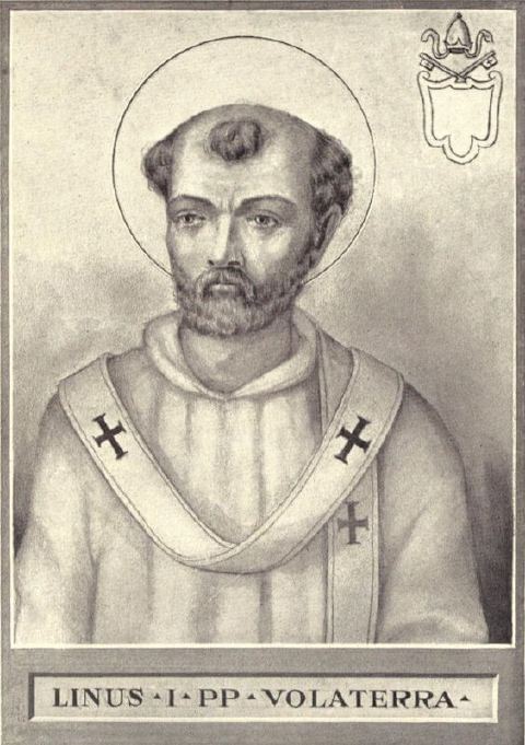 El papa san Lino