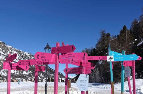 Perdido en Saint Moritz, Suiza