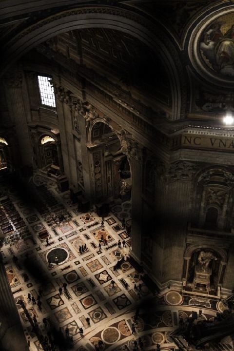 La Basílica de San Pedro en la Ciudad del Vaticano